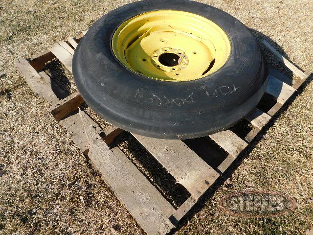 (1) 7.50-20 rib tire